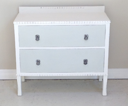 painted chest of drawers